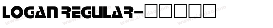 Logan Regular字体转换